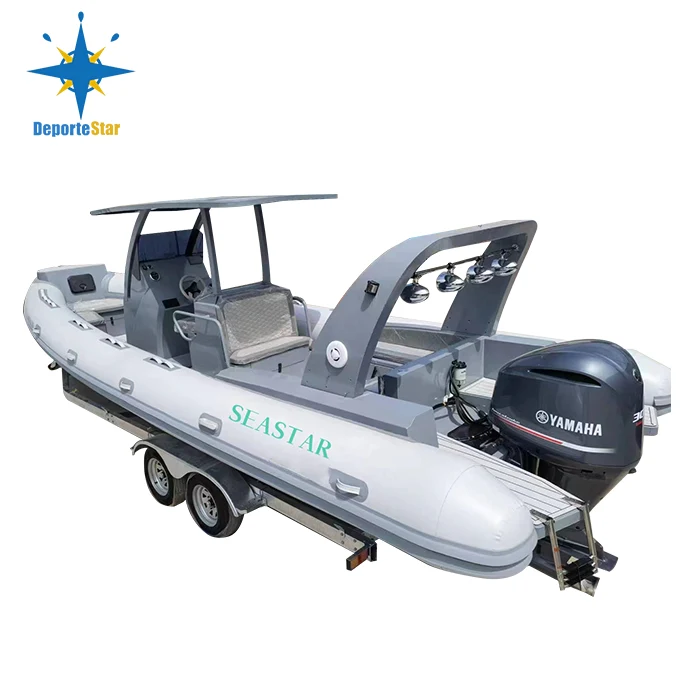 28 फीट नमक पानी inflatable रिब बोट